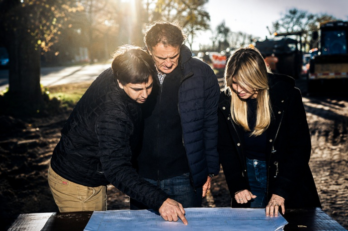 1008894738.jpg Avanzan las obras de repavimentación en la Ruta 205 para conectar Cañuelas y Ezeiza