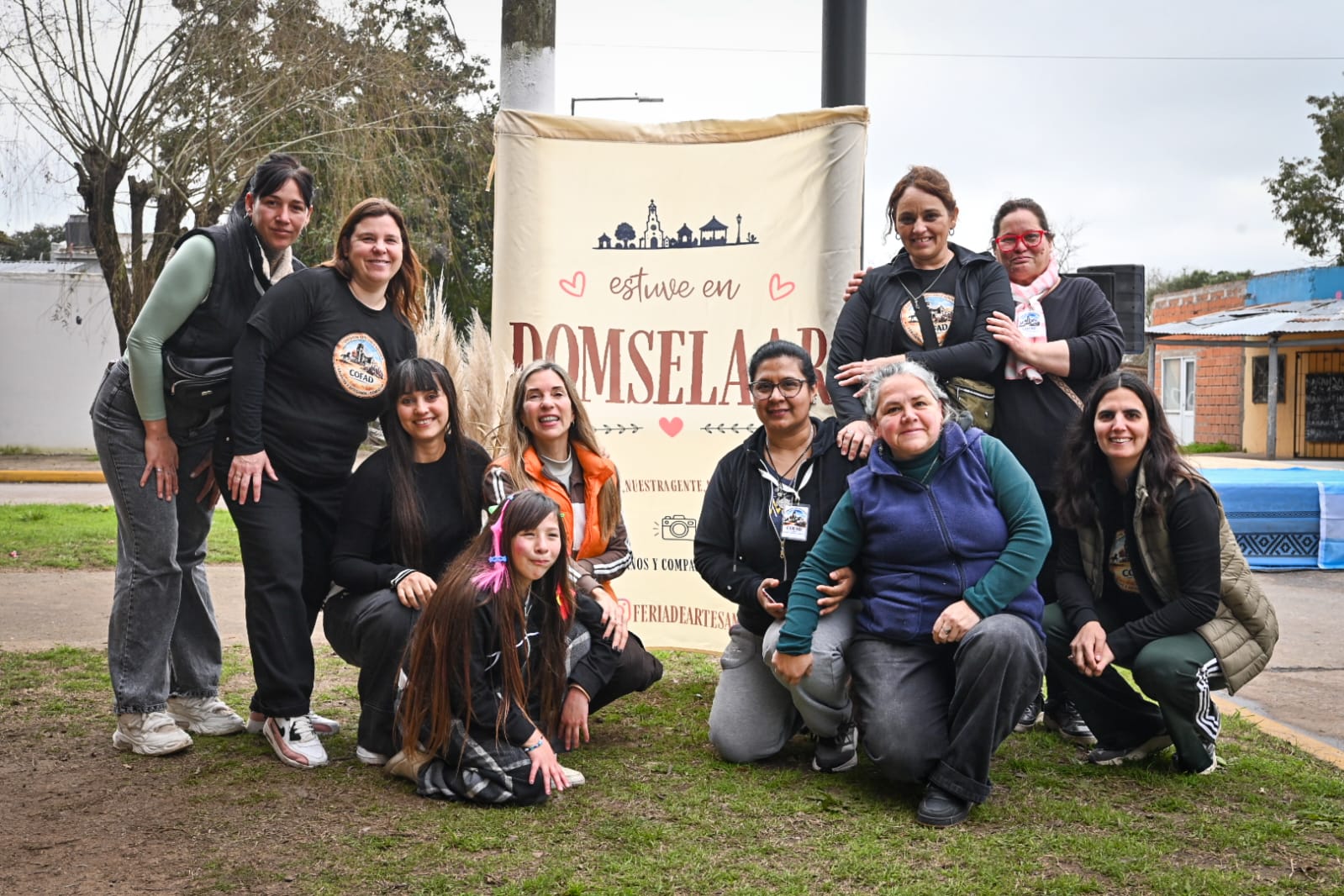 Domselaar celebró sus 161 años con una gran jornada festiva en la Plaza de La Bandera