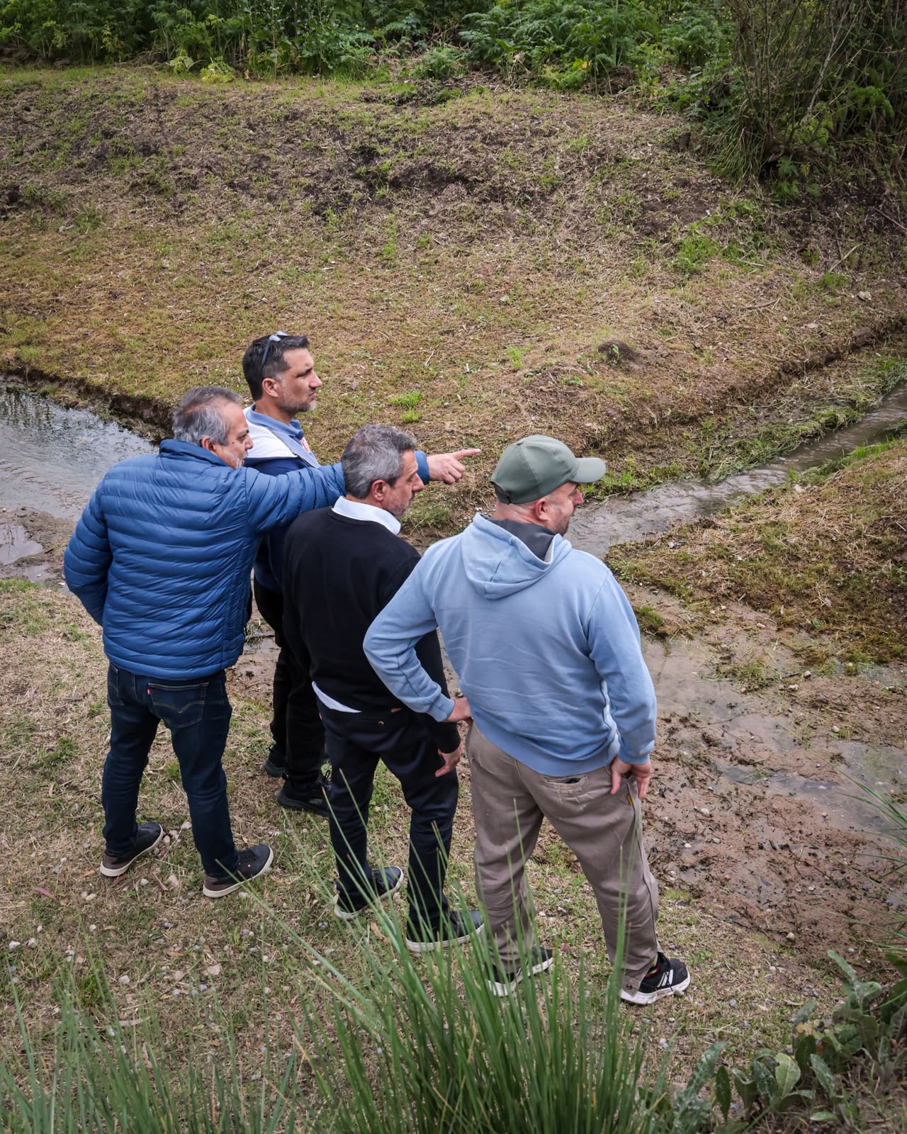Relevamiento de canales junto a Hidráulica de la PBA ante el fenómeno de El Niño