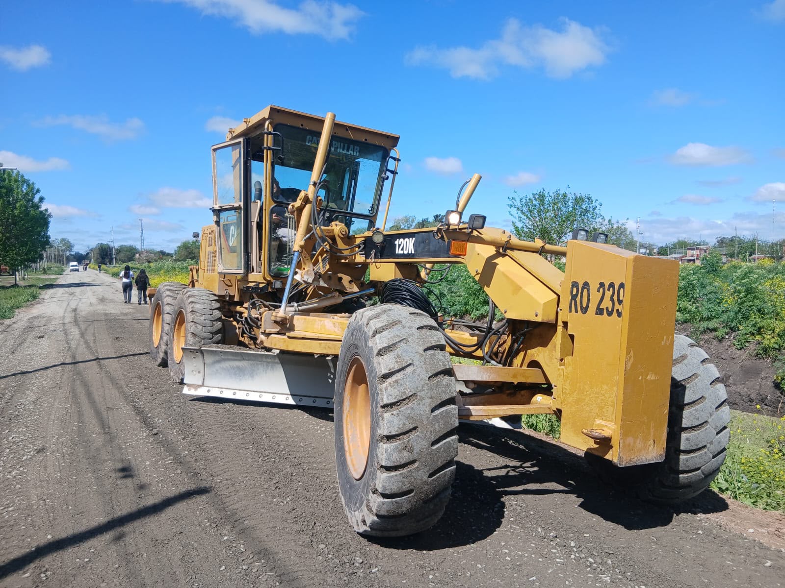 EL MUNICIPIO MEJORA LA INFRAESTRUCTURA VIAL EN NUMANCIA NORTE