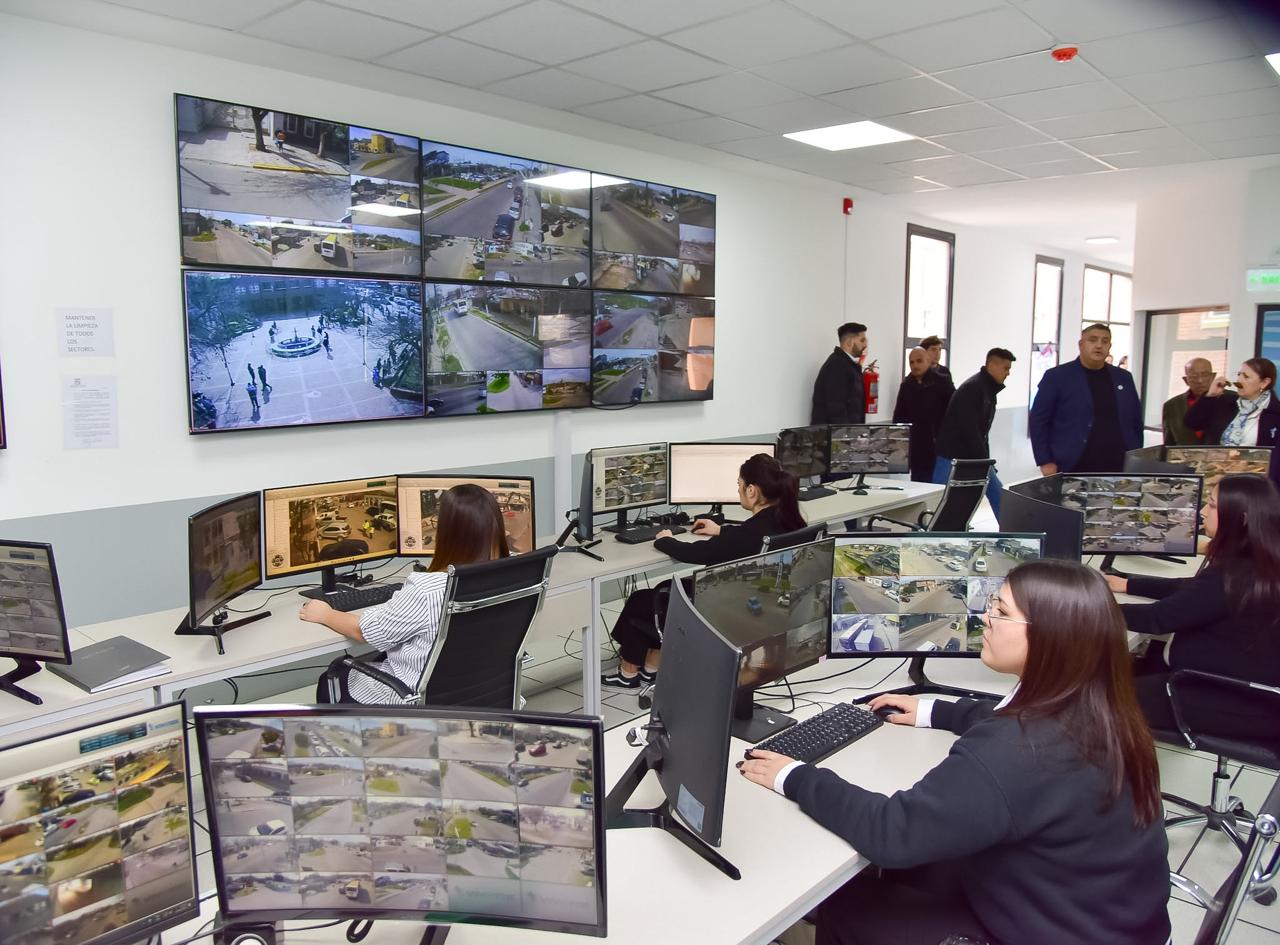 Presidente Perón sumó un nuevo Centro de Monitoreo para reforzar la seguridad urbana