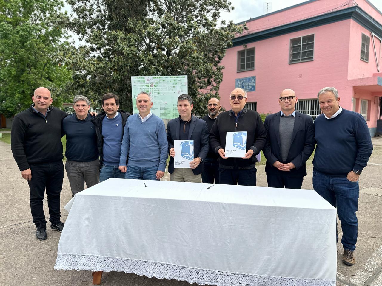 Provincia, Municipio y Universidad fortalecen el acompañamiento al Cottolengo de Don Orione