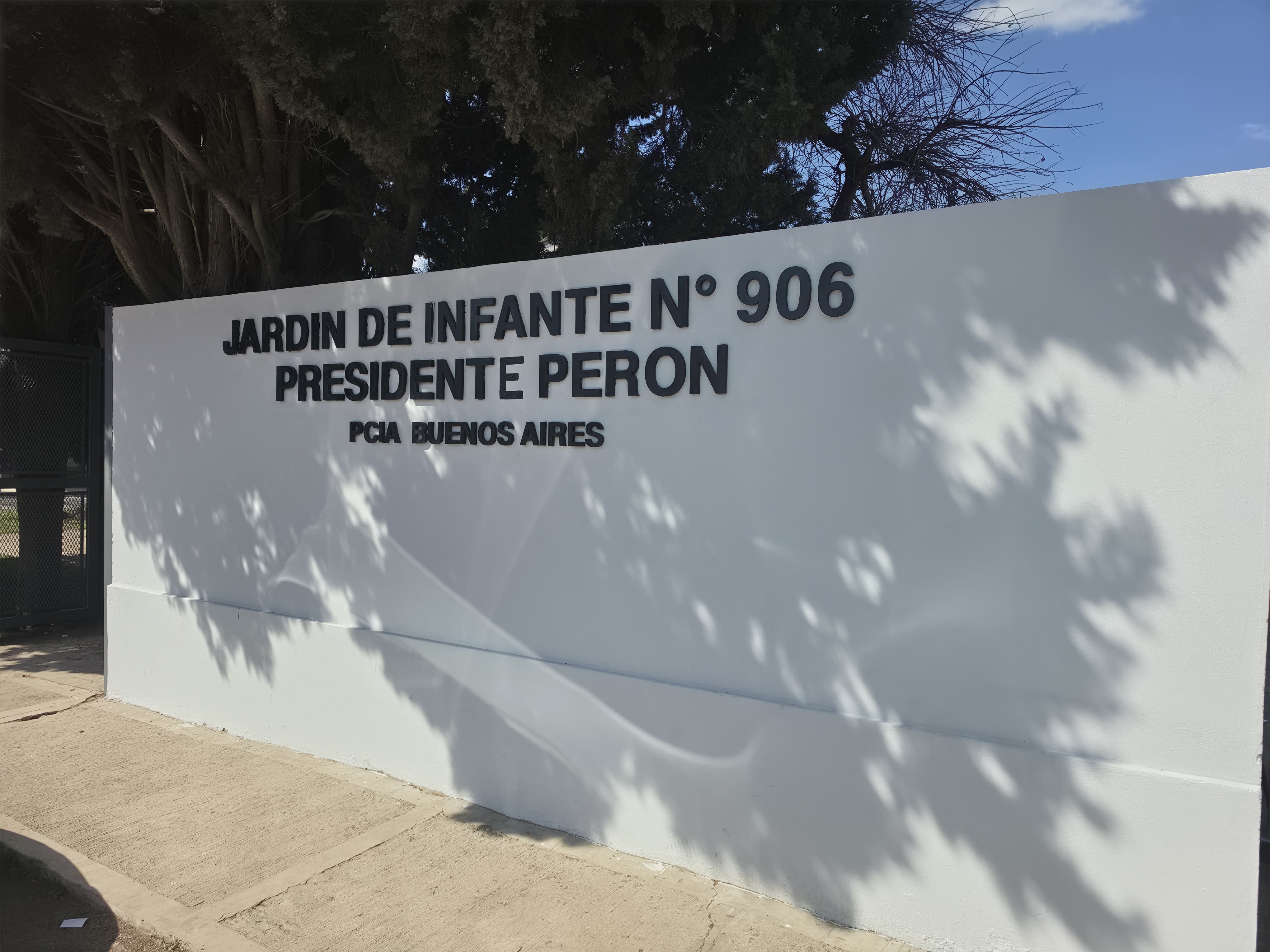 BLANCA CANTERO IMPULSA TRABAJOS DE PUESTA EN VALOR EN EL JARDÍN DE INFANTES N° 906 DEL PARAJE LAS LATAS