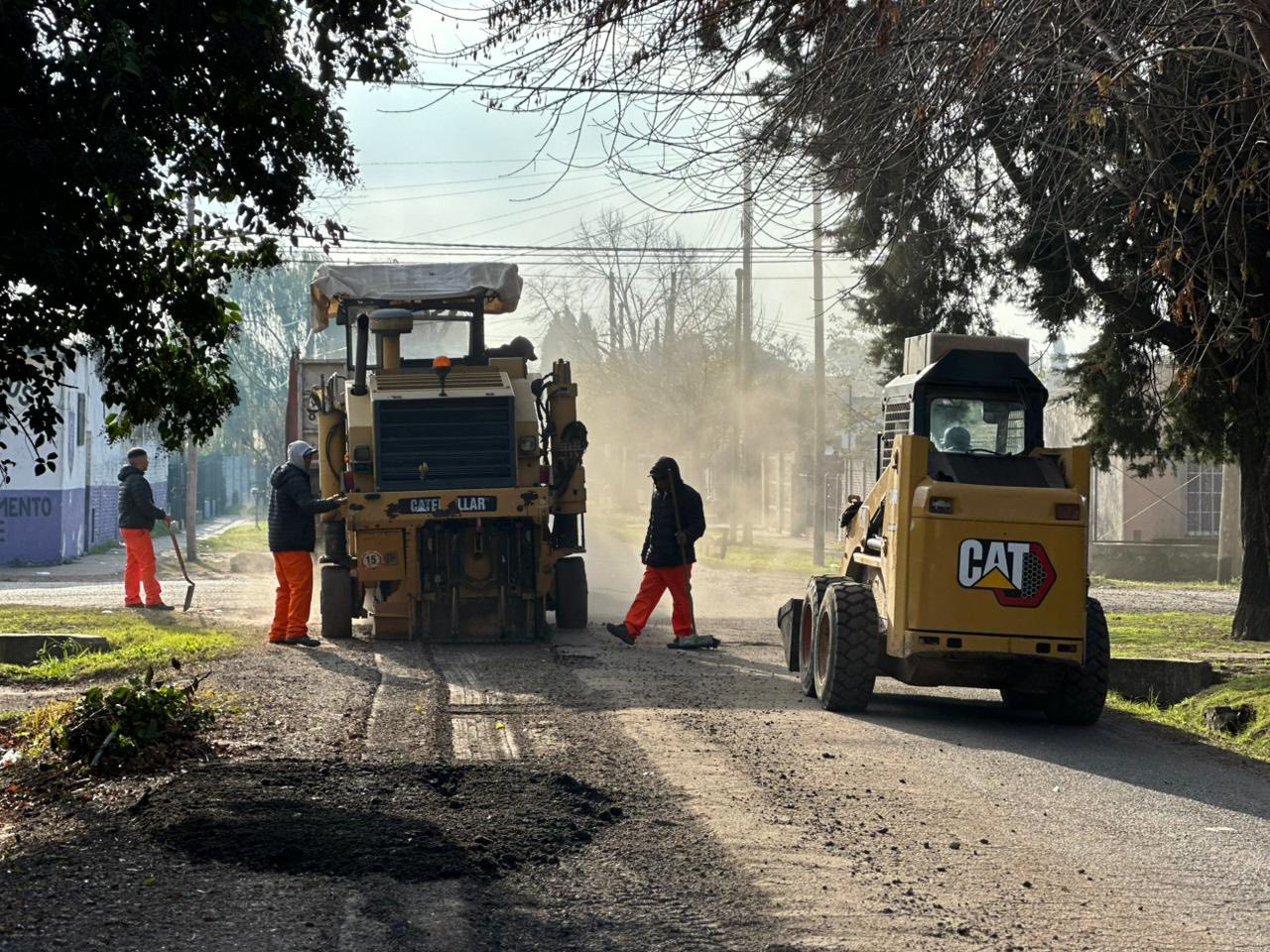 ALTE BROWN CONTINÚA CON EL PLAN INTEGRAL DE MEJORA DE CALLES EN BARRIOS Y LOCALIDADES