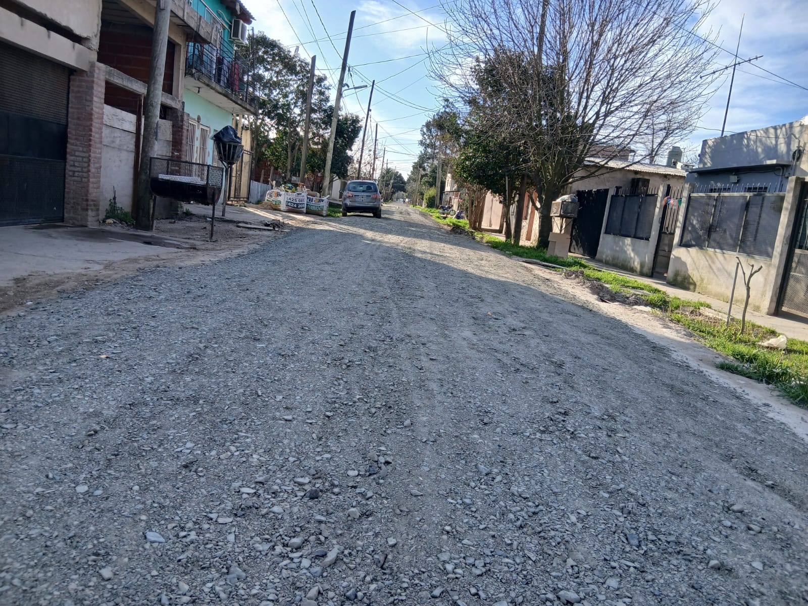 AVANZAN LAS OBRAS DE MEJORADO VIAL EN NUMANCIA NORTE