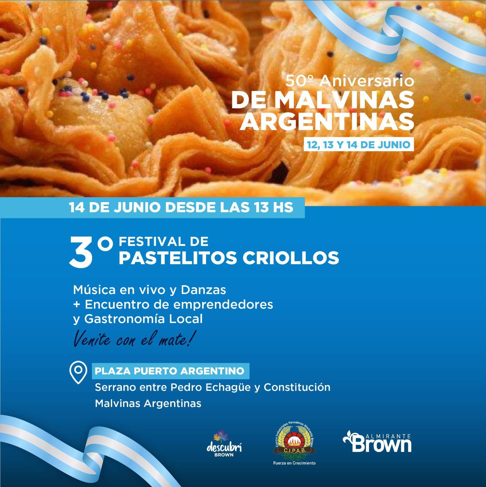 pastelitos4.jpg Malvinas Argentinas celebra sus 50 años con música en vivo y el Festival de Pastelitos Criollos