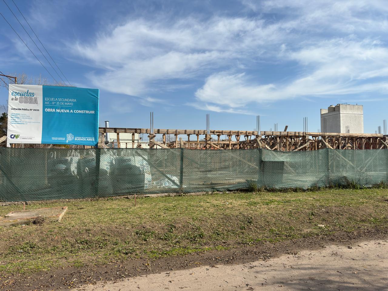 prensa2 (2).jpg Presidente Peron Avanza la construcción de la nueva Escuela Secundaria del barrio 25 de Mayo