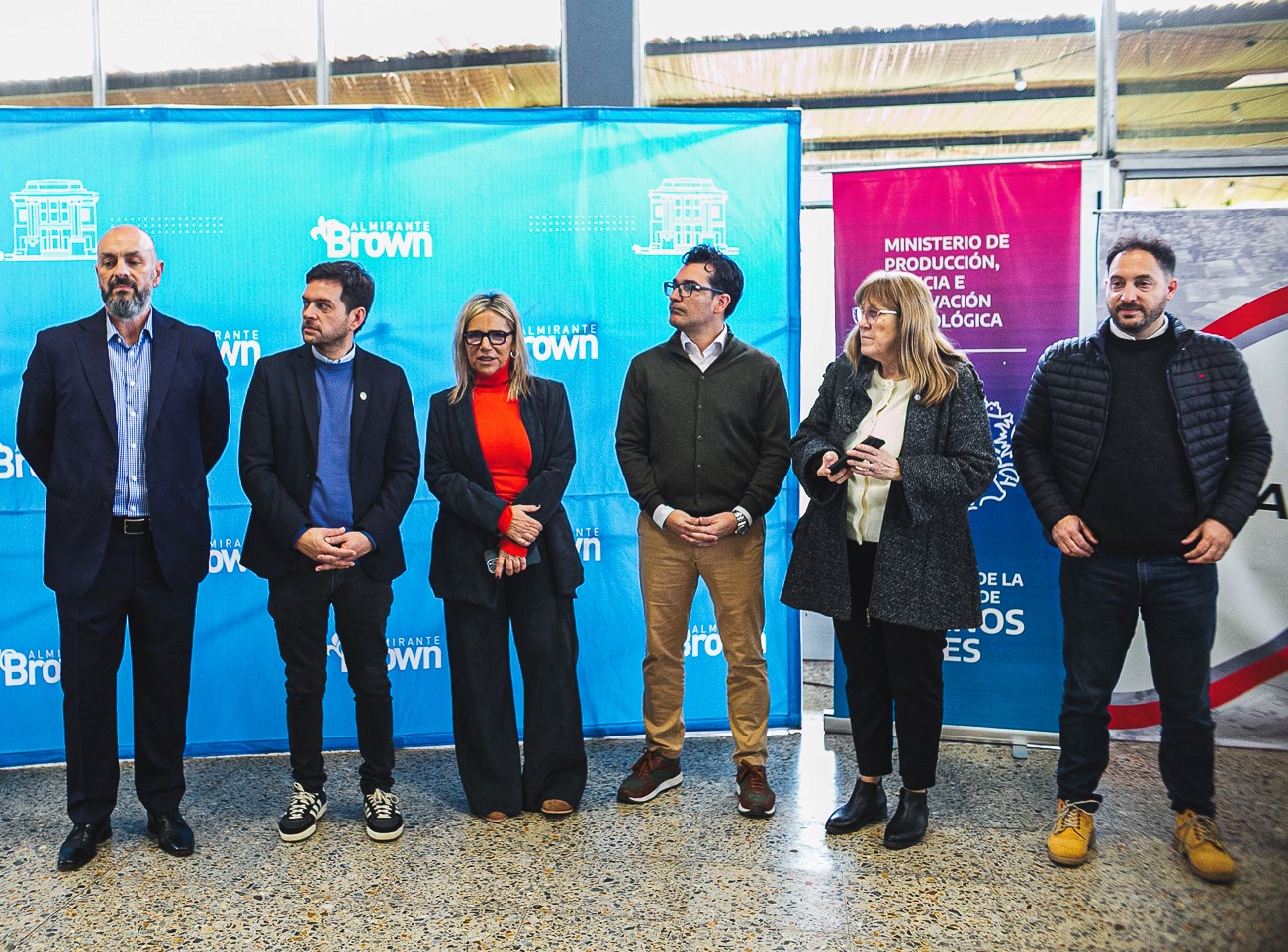 ronda1.jpg FABIANI Y PAULA EICHEL ENCABEZARON UNA JORNADA DE TRABAJO PARA POTENCIAR A LAS PYMES DE ALTE BROWN
