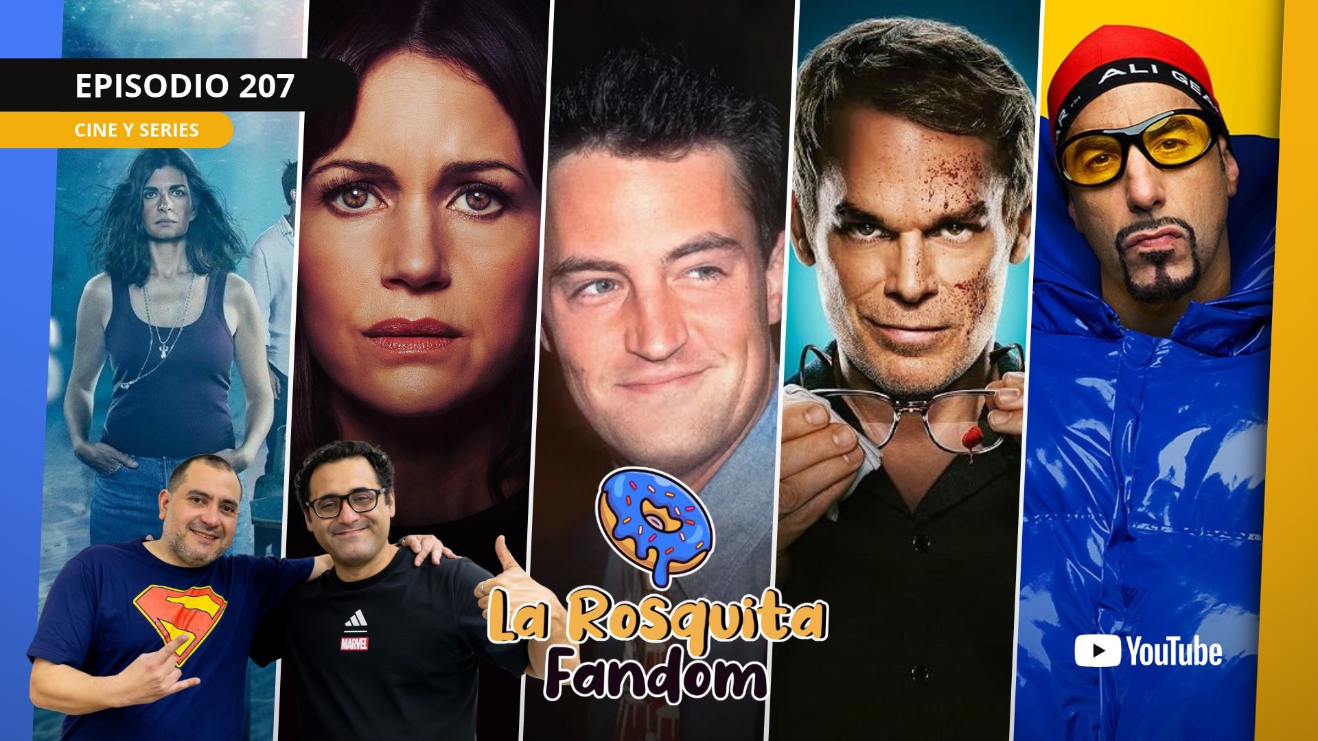 LA ROSQUITA FANDOM: Matthew Perry, Dexter, The Paper, Ali G y la semana del Terror
