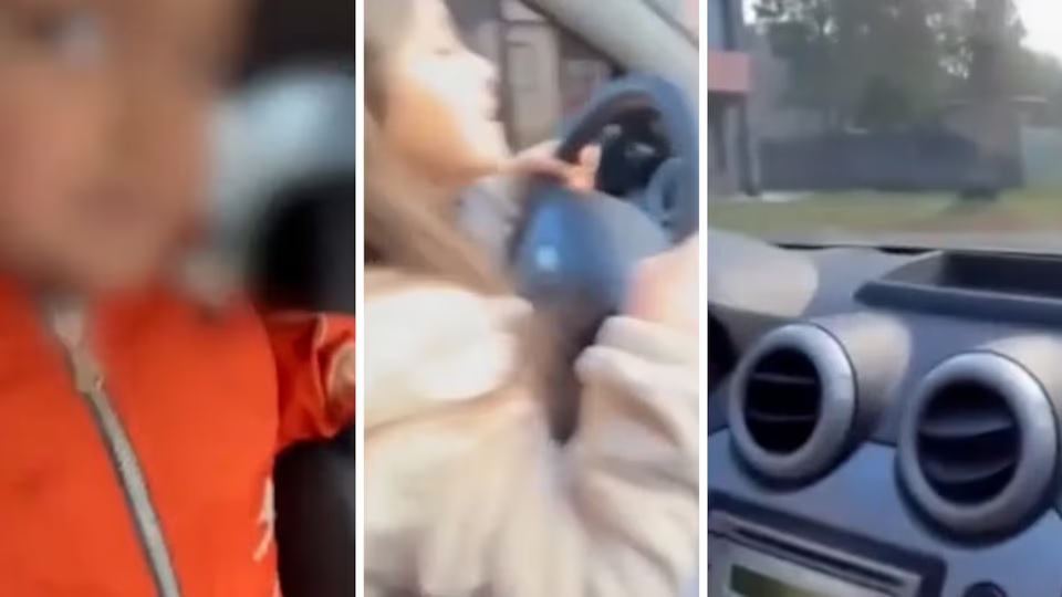 bolson.jpg “Nos lleva a El Bolsón ahora, ¿no?”: filmó a su hija de 9 años manejando y lo sancionaron
