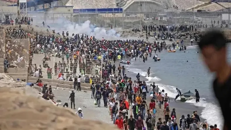 migr.jpg Crisis migratoria en Ceuta: pese a la cifra oficial, organismos de derechos humanos estiman cerca de 130 víctimas