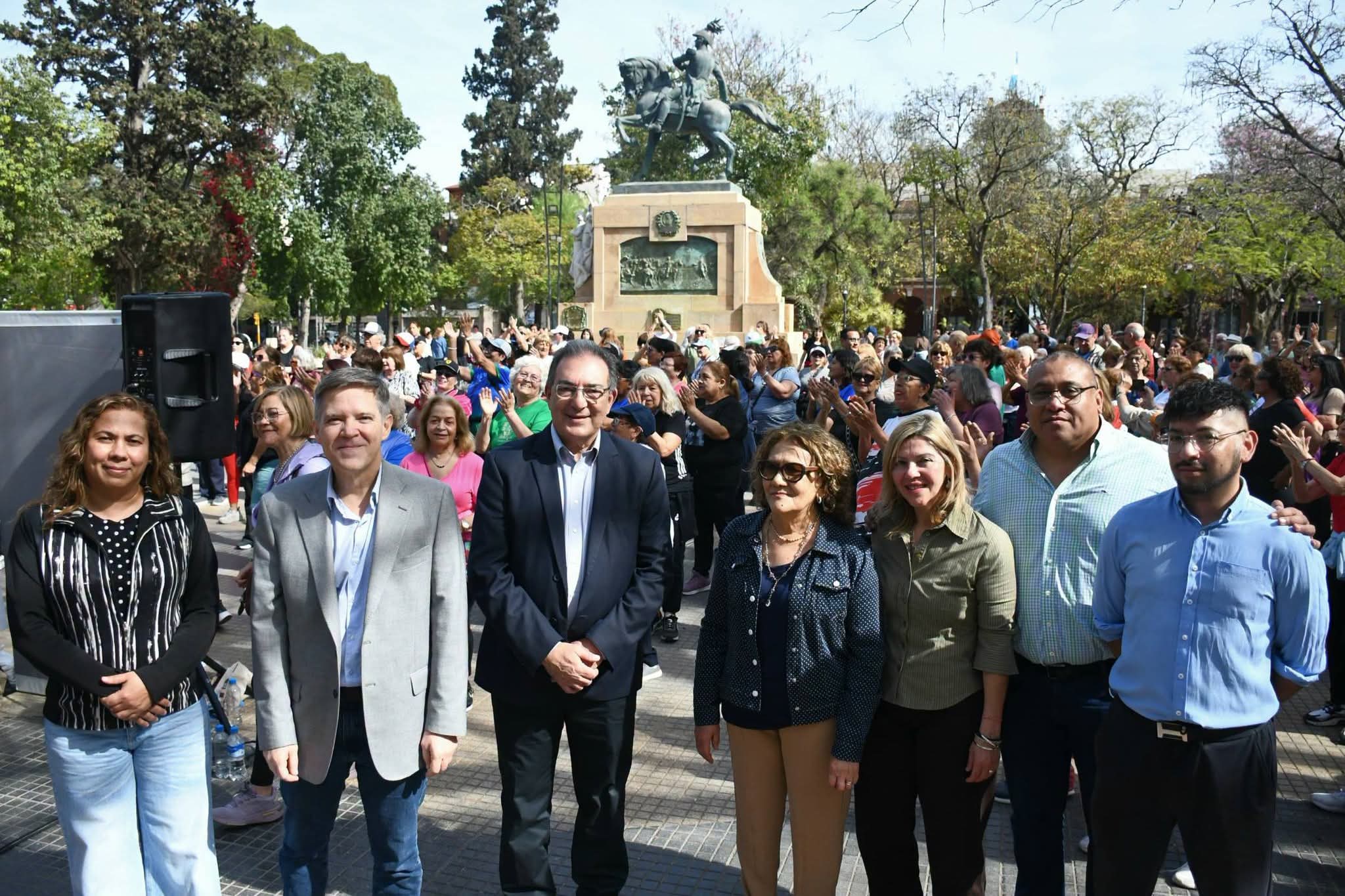 La Municipalidad organizó una Masterclass promocionando la activiidad física para adultos mayores