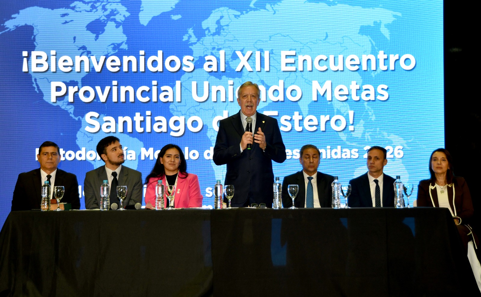 EL GOBERNADOR ELÍAS SUÁREZ PARTICIPÓ DE LA APERTURA DEL XII ENCUENTRO PROVINCIAL «UNIENDO METAS» EL GOBERNADOR ELÍAS SUÁREZ PARTICIPÓ DE LA APERTURA DEL XII ENCUENTRO PROVINCIAL «UNIENDO METAS»