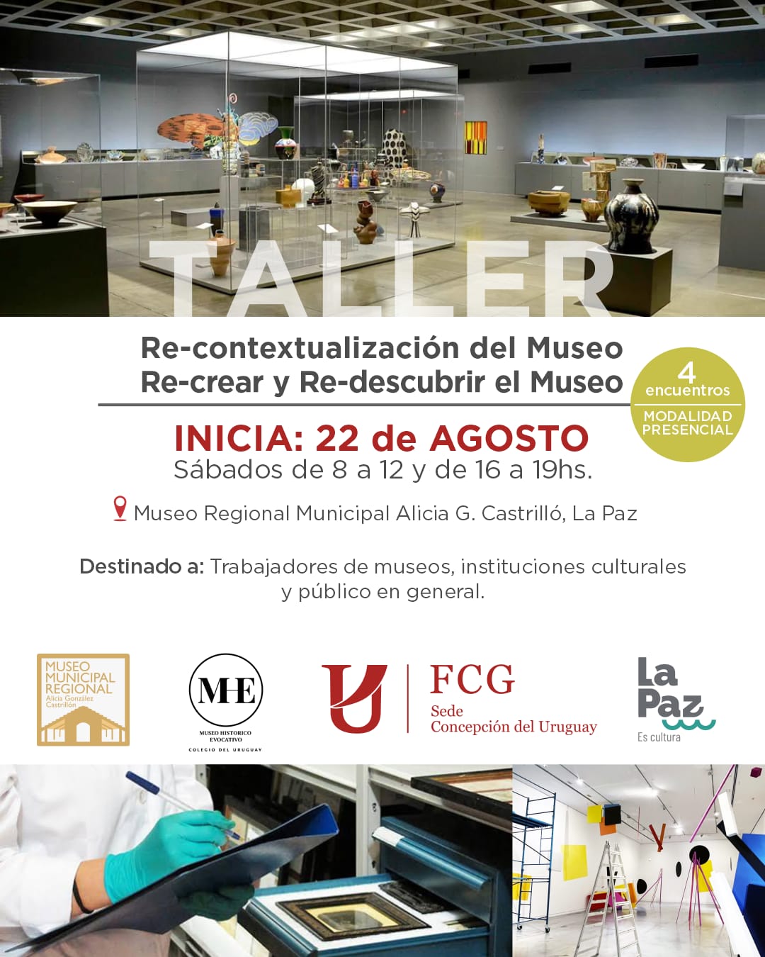 Comienza el taller «Re-contextualización del Museo: Re-crear y Re-descubrir el Museo»