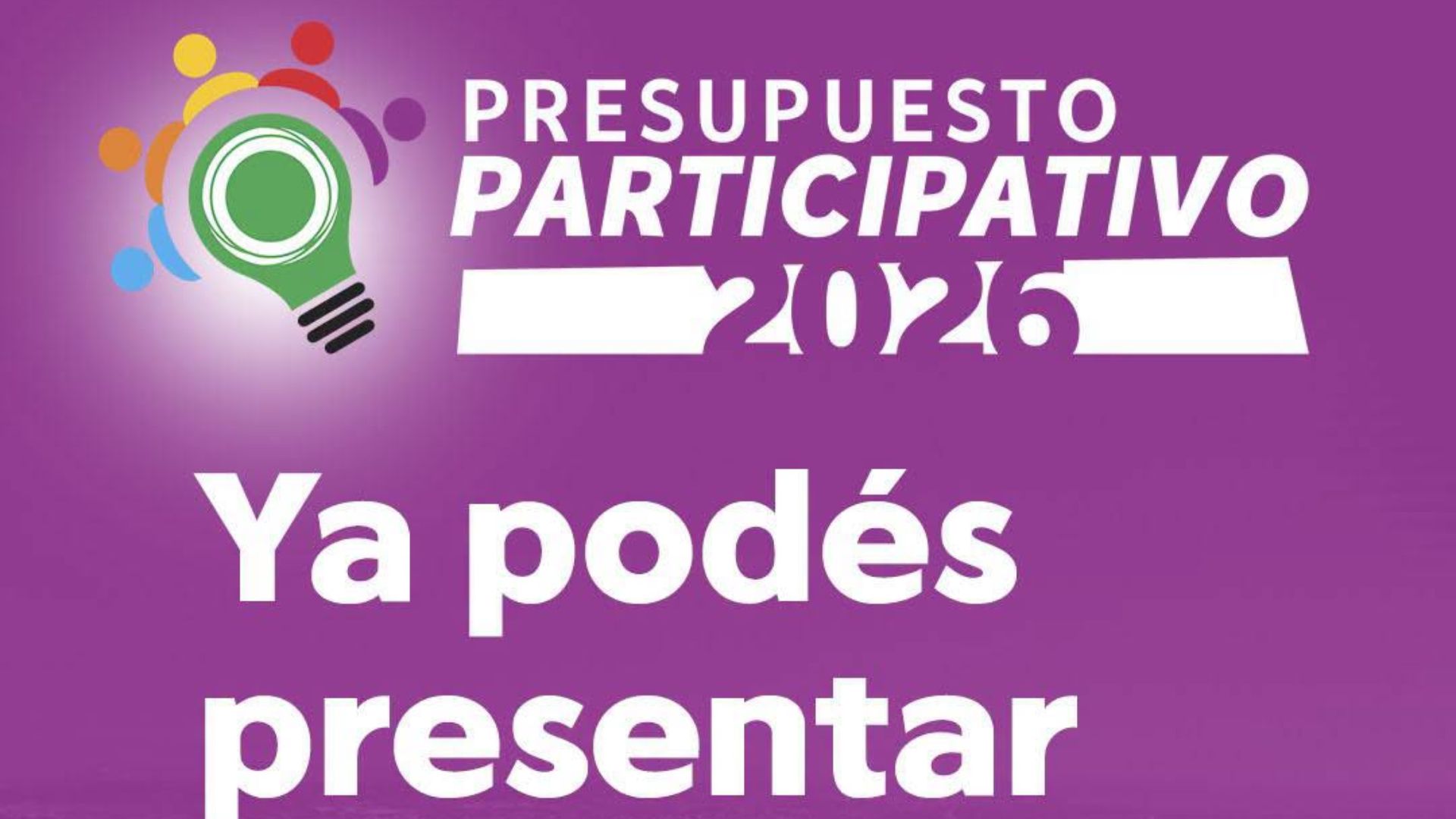 Bell Ville oficializó el lanzamiento del Presupuesto Participativo 2026.