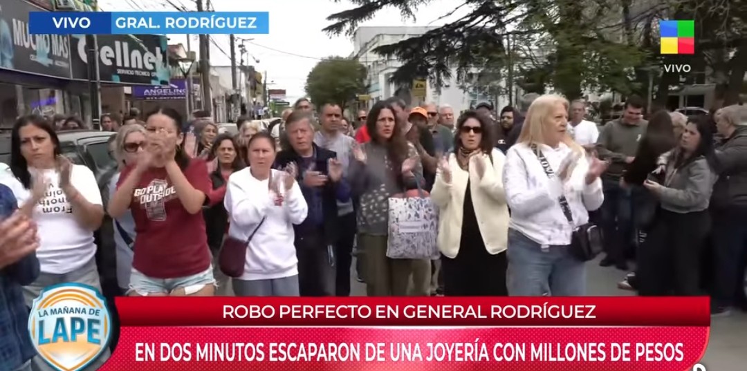 El Robo millonario a la joyeria de Gral Rodriguez se hizo eco nacional