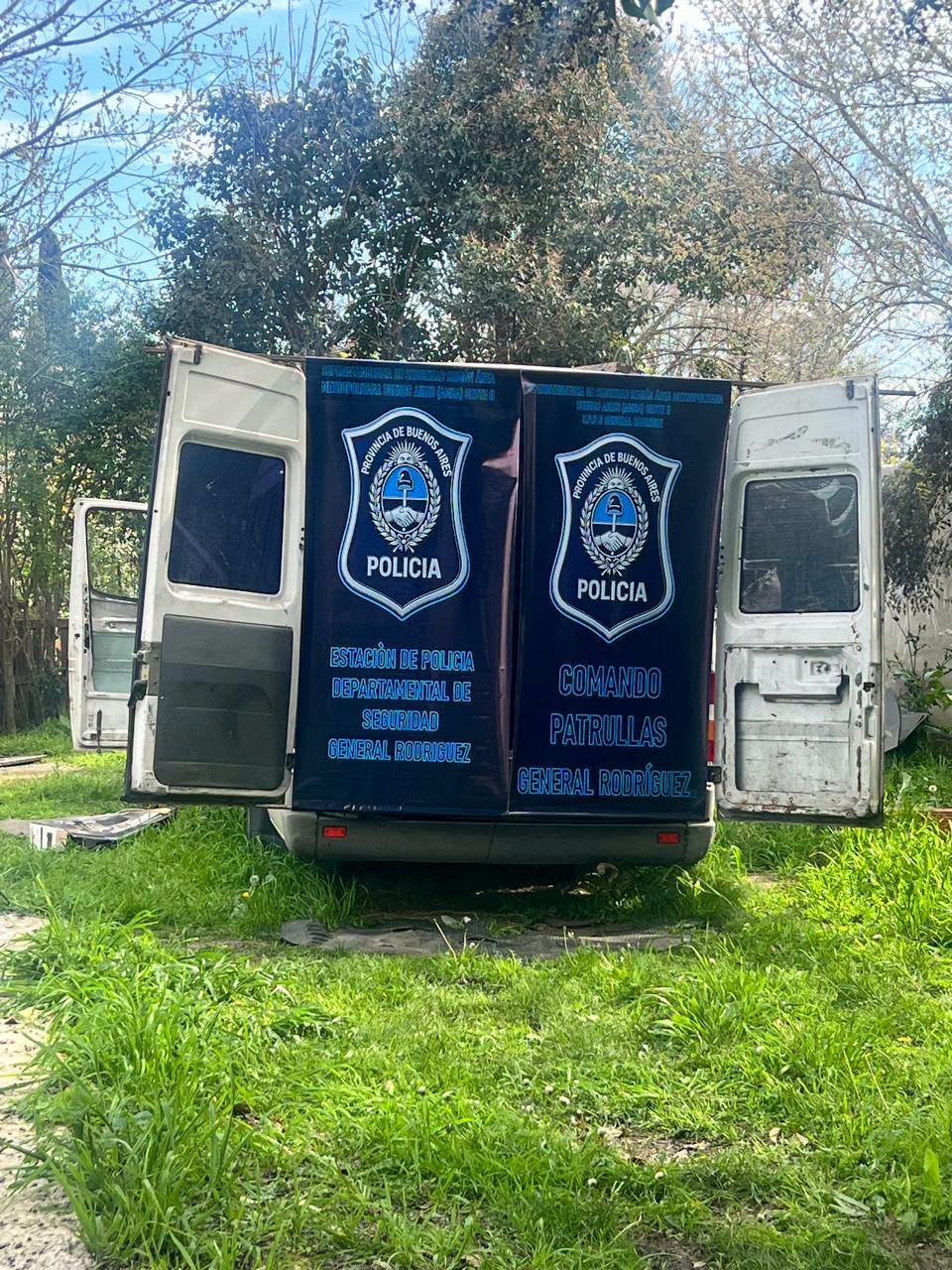Un gran operativo en un desarmadero clandestino en Gral Rodriguez