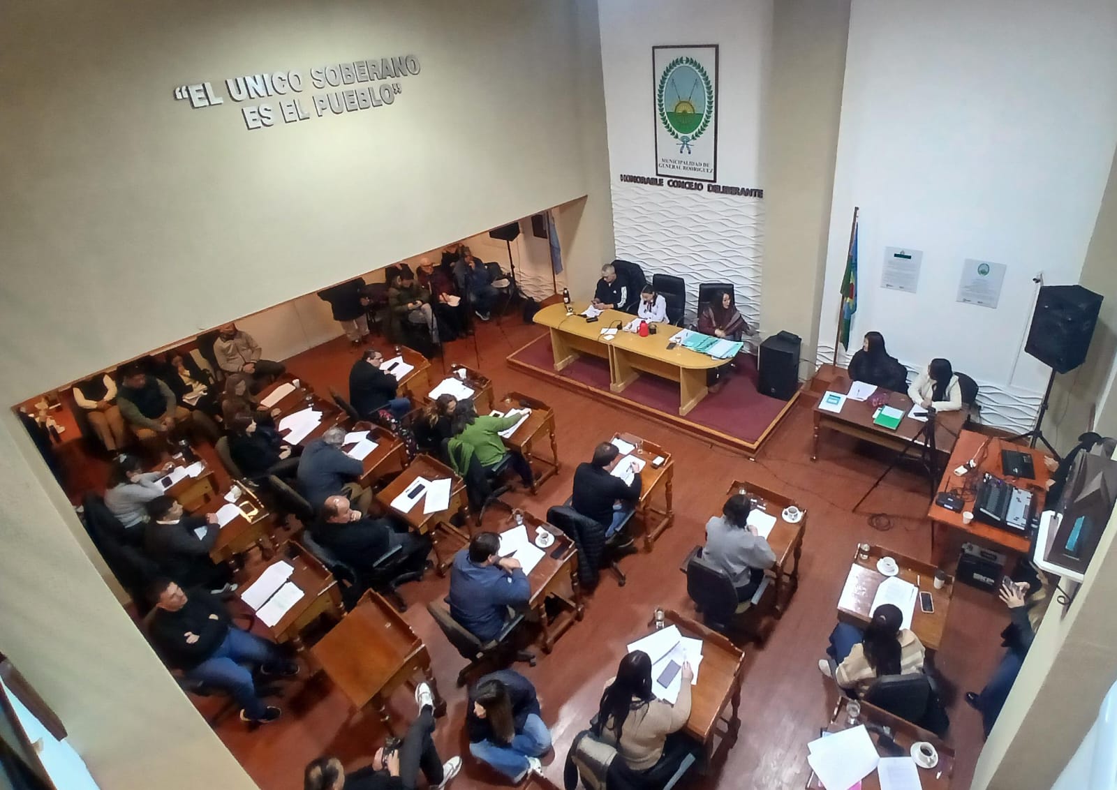 Fuerte cruce por la inseguridad en Gral Rodriguez: Rossi, Mottino, Monte y Kubar se enfrentaron por responsabilidades