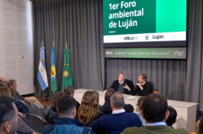 Luján realizó su Primer Foro Ambiental en la UNLu