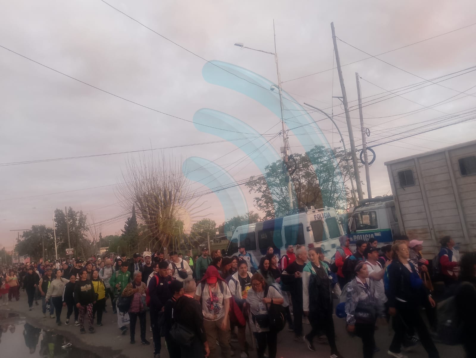La Peregrinación a Luján avanza hacia General Rodríguez: así será el paso de los fieles durante la noche
