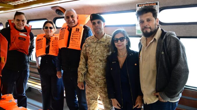 Jofré recorrió el río Paraguay desde el puerto de Formosa con el proyecto Río Vivo