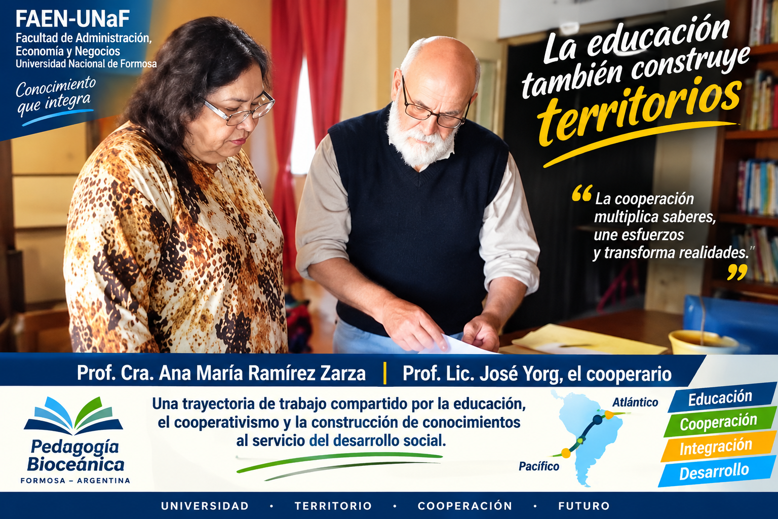 UNIRILA y el corredor bioceánico: Una oportunidad estratégica para sumar la experiencia de la FAEN-UNaF con la pedagogía bioceánica de Formosa