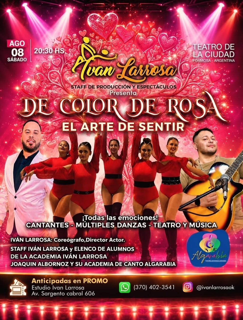“De Color de Rosa”: un espectáculo que invita a redescubrir la belleza de la vida