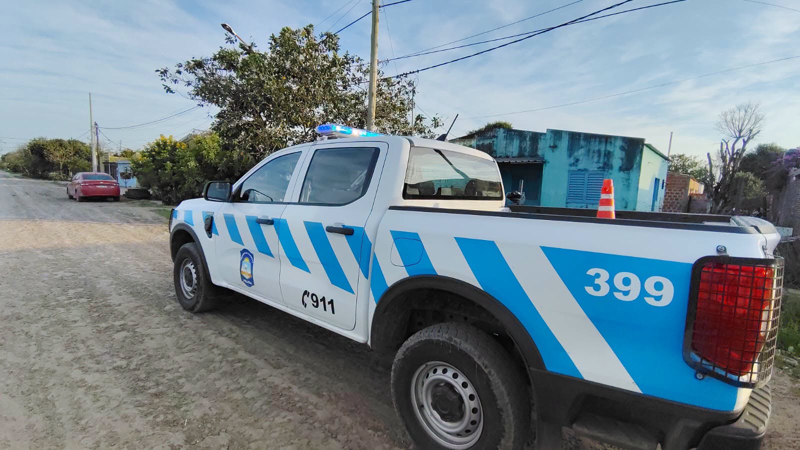 Barrio Juan Domingo Perón: Intentaba sustraer bienes y fue descubierto