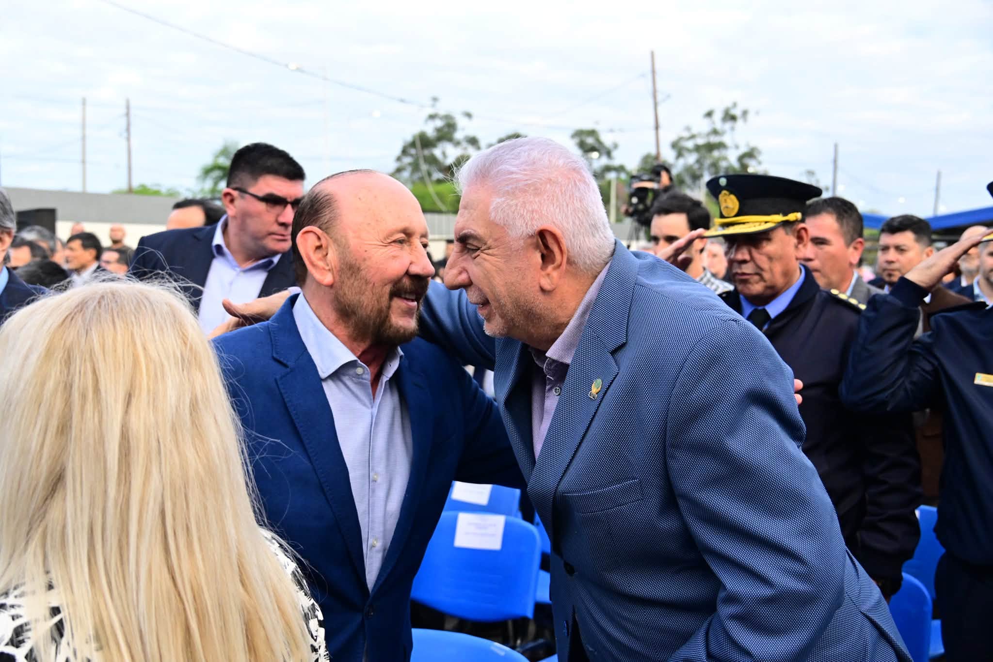 El Intendente Jorge Jofré acompaño al gobernador en la inauguración UCPIM