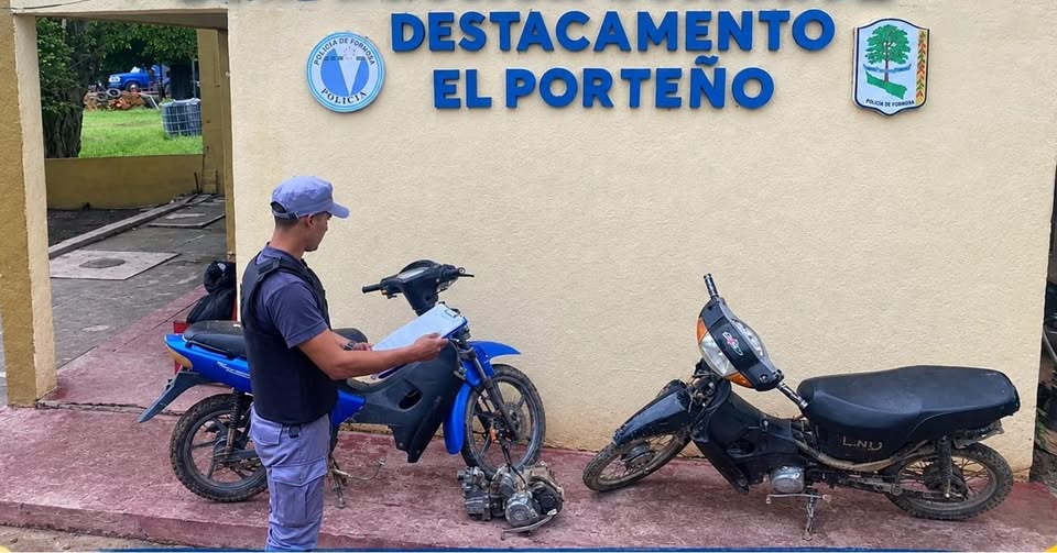 Clorinda: La Policía recuperó dos motocicletas
