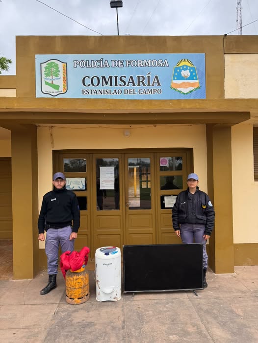 Estanislao del Campo: Localizaron al presunto autor de un robo y lo aprehendieron