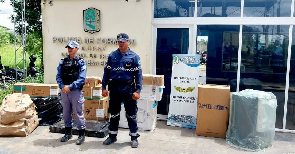 La Policía secuestró mercadería de origen extranjero sin aval aduanero
