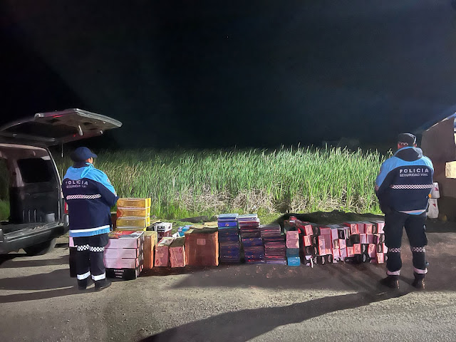Lucio V. Mansilla: La Policía secuestró mercaderías extranjera valuadas en más de 11 millones de pesos