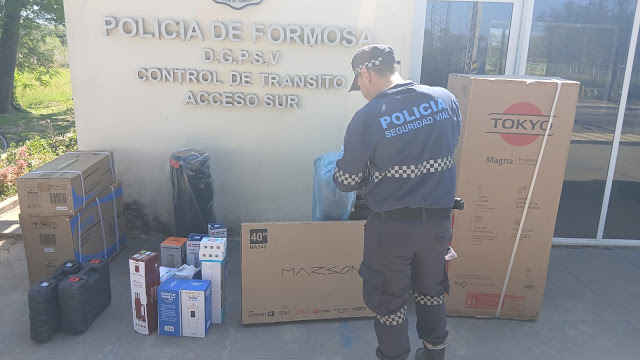 La Policía secuestró mercaderías sin aval aduanero
