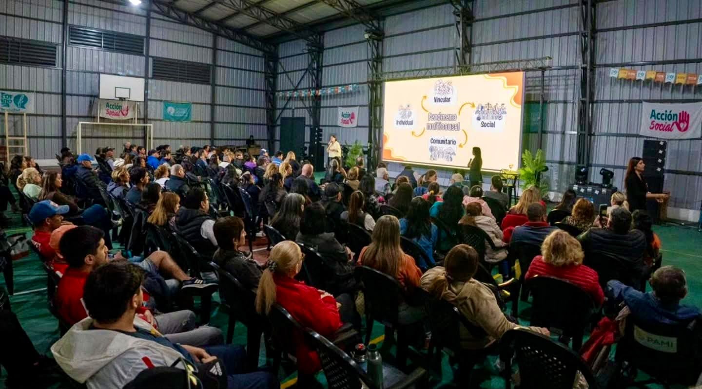 Acción Social abrió un espacio de escucha para hablar de prevención del suicidio