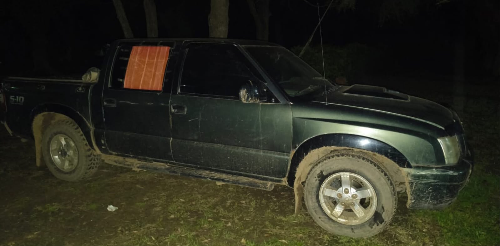 Recuperaron piezas robadas de una topadora y detuvieron a dos hombres