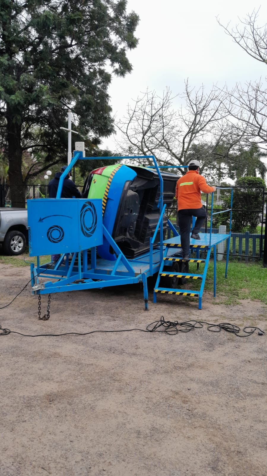 El Municipio realizará una jornada de educación vial con simulador de vuelcos