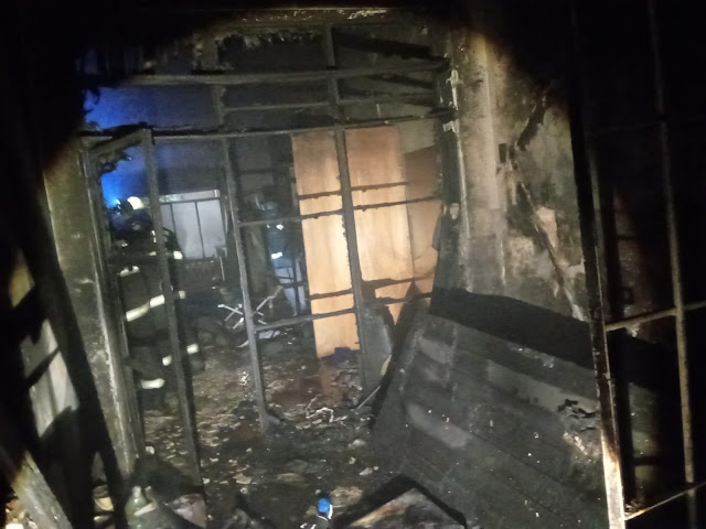 Clorinda: Bomberos extinguieron un incendio registrado en un local comercial