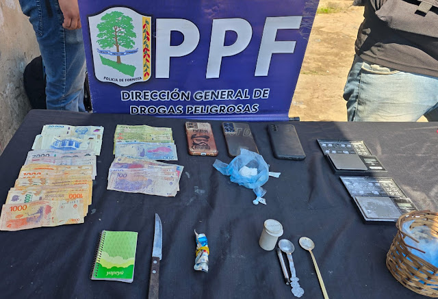 barrio Las Orquídeas: La Policía desarticuló centro de distribución de drogas