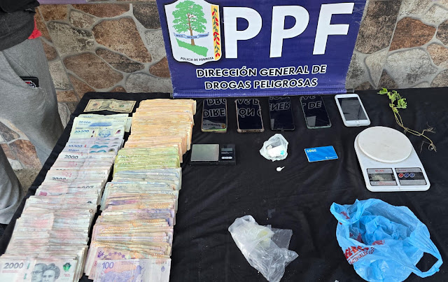 El Porvenir: Allanamiento permitió desarticular un centro de venta de estupefacientes