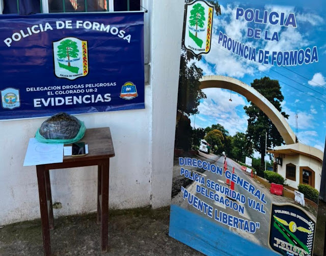 El Colorado: La Policía demoró a un hombre, secuestró un automóvil y estupefacientes