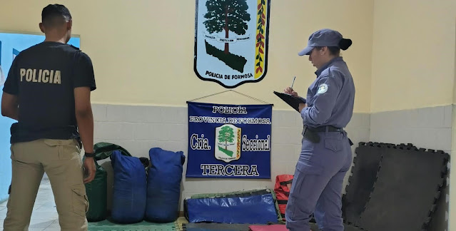 La Policía recuperó bienes sustraídos de un gimnasio y detuvo a los presuntos autores