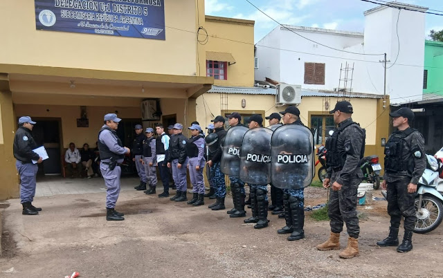 Allanamiento en el barrio Eva Perón detuvieron a dos personas y secuestraron estupefacientes