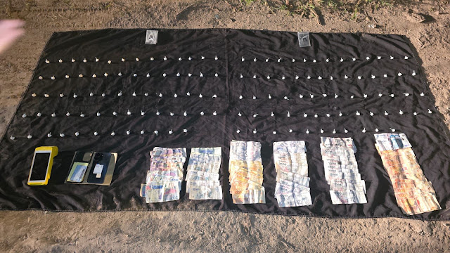 Detenido con 135 envoltorios de cocaína