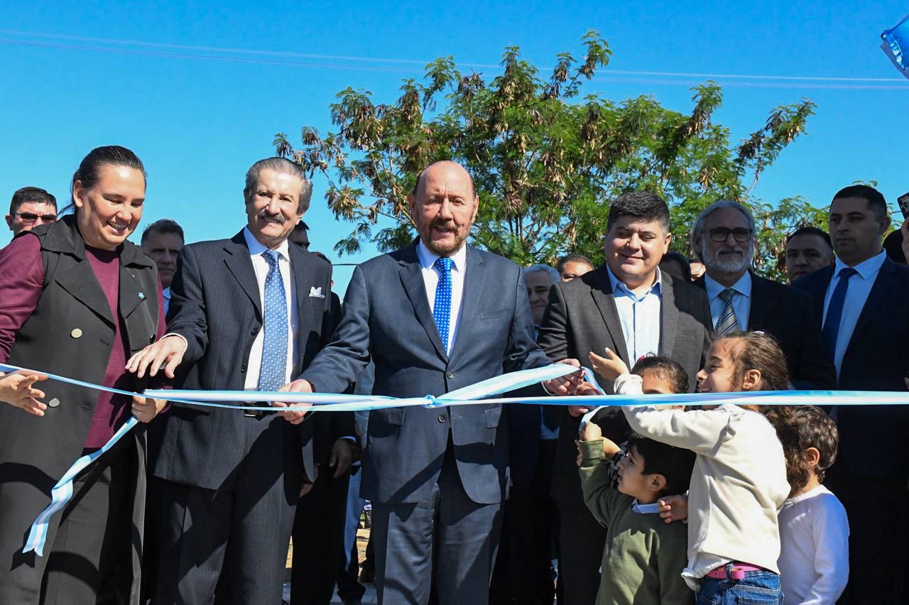 Este jueves, el gobernador Gildo Insfrán inauguró diversas obras en Banco Payaguá