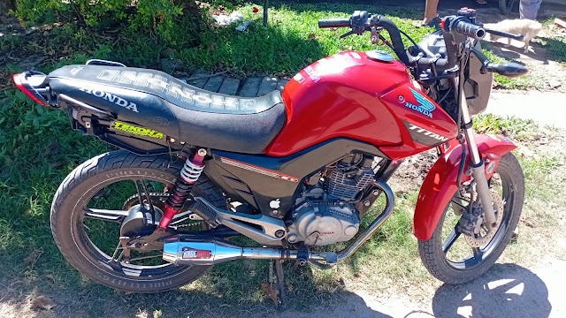 Pirané: La Policía demoró a un joven y secuestró una motocicleta por maniobras peligrosas y ruidos molestos