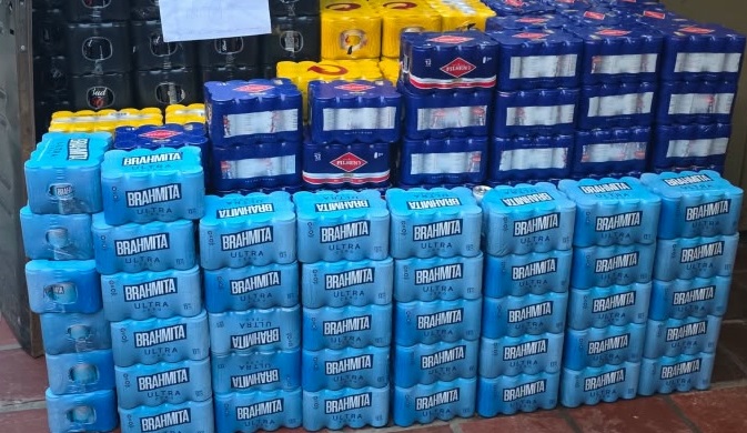 La Policía secuestró bebidas de origen extranjero sin aval aduanero