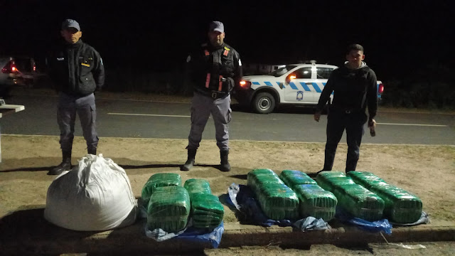Secuestraron más de 140 kilos de hojas de coca durante un control vehicular