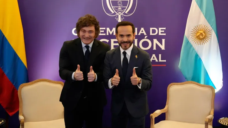 javier-milei-abelardo-la-espriella.webp Javier Milei se reunió en Colombia con Abelardo de la Espriella y asistió a su asunción presidencial