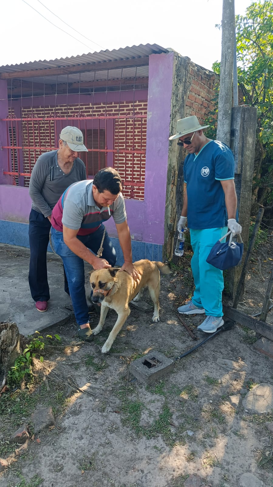 Jornada de vacunación antirrábica en Nueva Pompeya y Santa Isabel